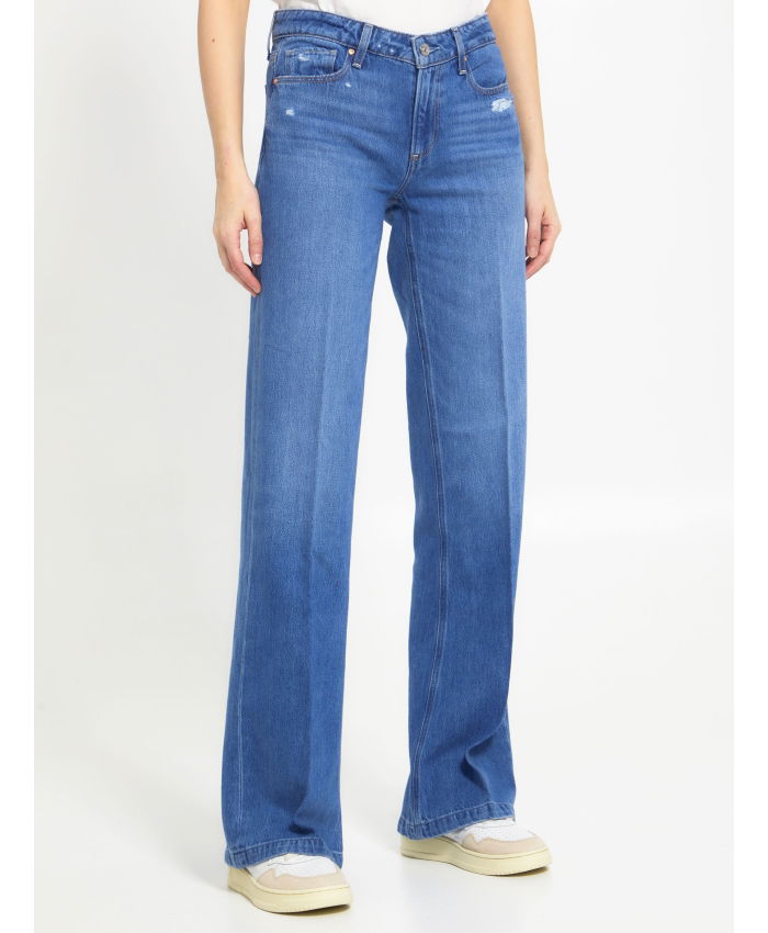 PAIGE - Light-blue Sonja jeans