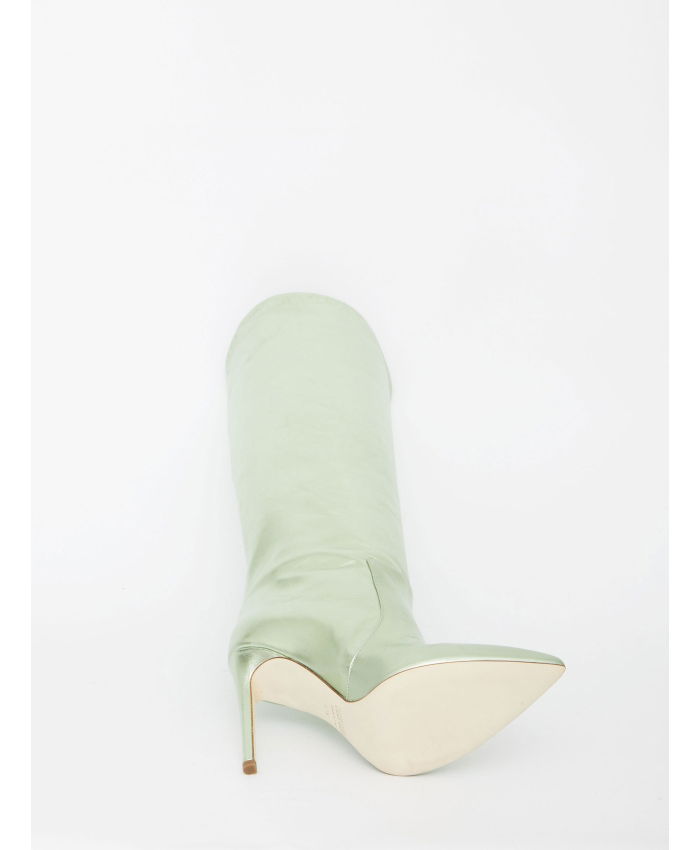 PARIS TEXAS - Green leather boots