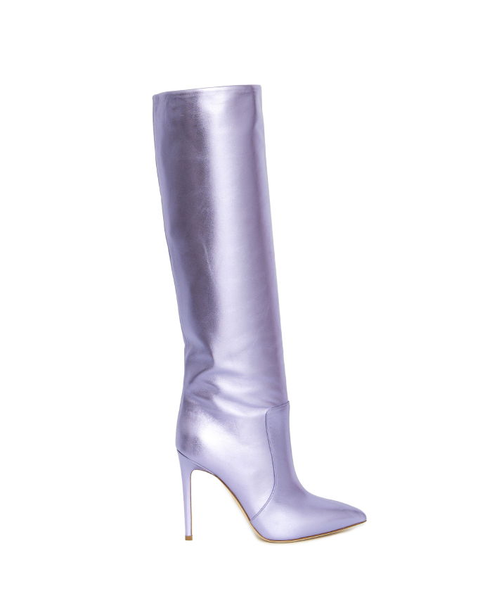 PARIS TEXAS - Lilac leather boots