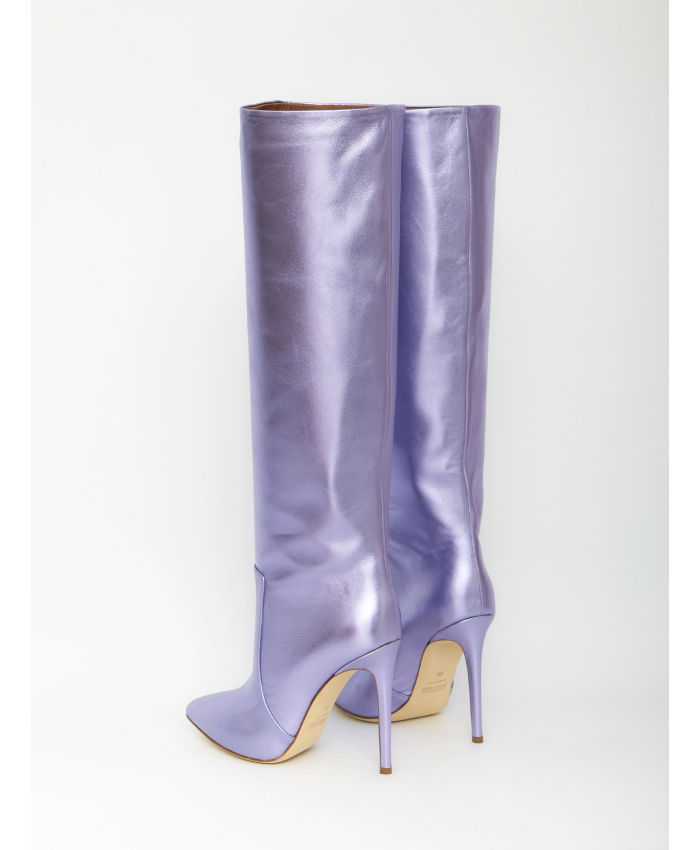 PARIS TEXAS - Lilac leather boots