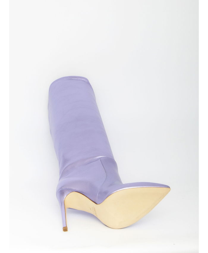 PARIS TEXAS - Lilac leather boots