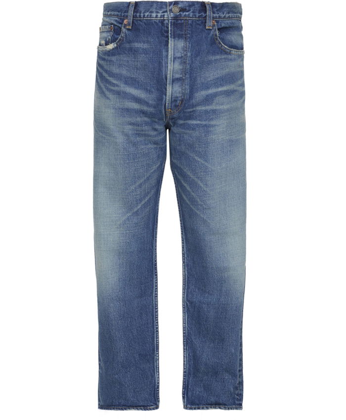 SAINT LAURENT - Blue denim jeans