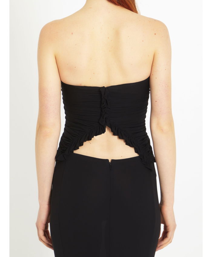 SAINT LAURENT - Bustier in jersey