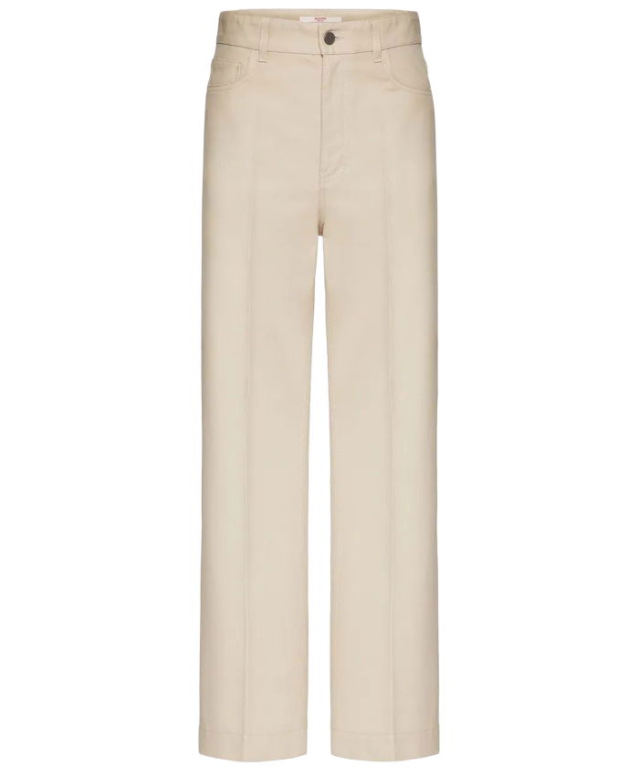 VALENTINO GARAVANI - Cotton gabardine trousers