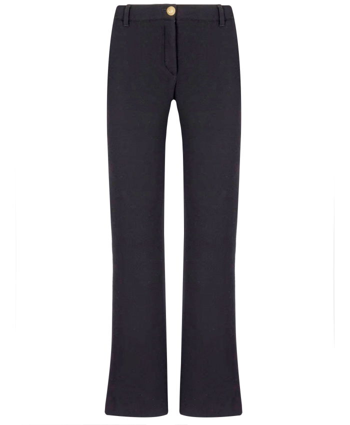 BALMAIN - Bootcut pants in crepe