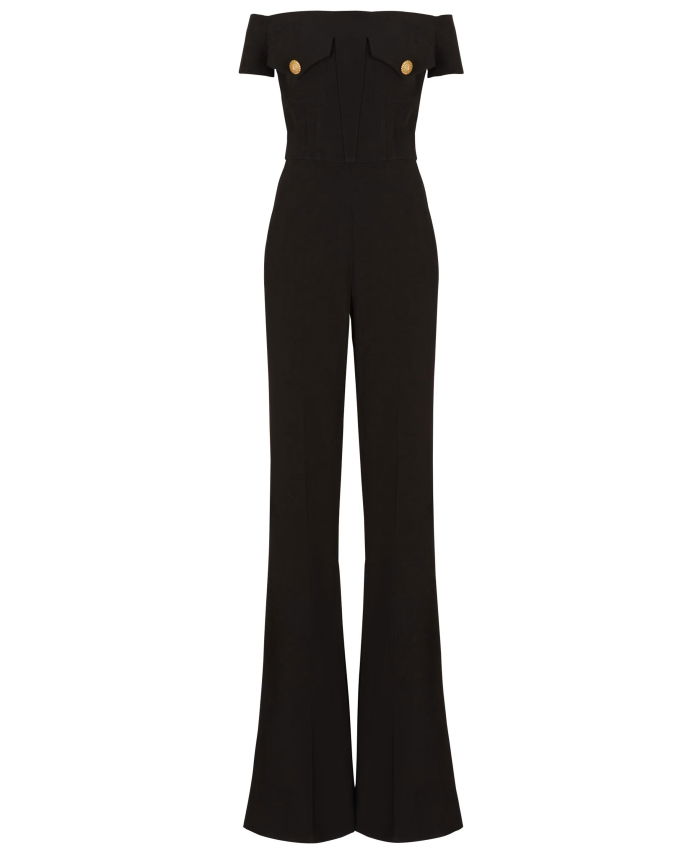 BALMAIN - Crepe jumpsuit