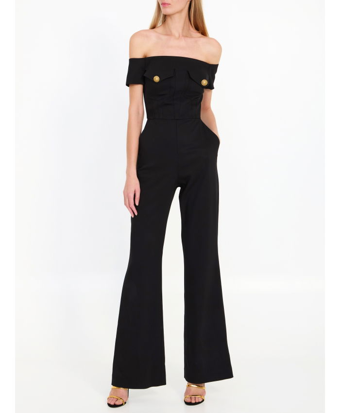 BALMAIN - Crepe jumpsuit