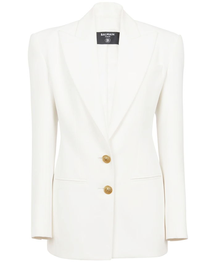 BALMAIN - Crepe jacket