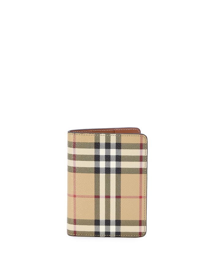 BURBERRY - Check Passport Holder