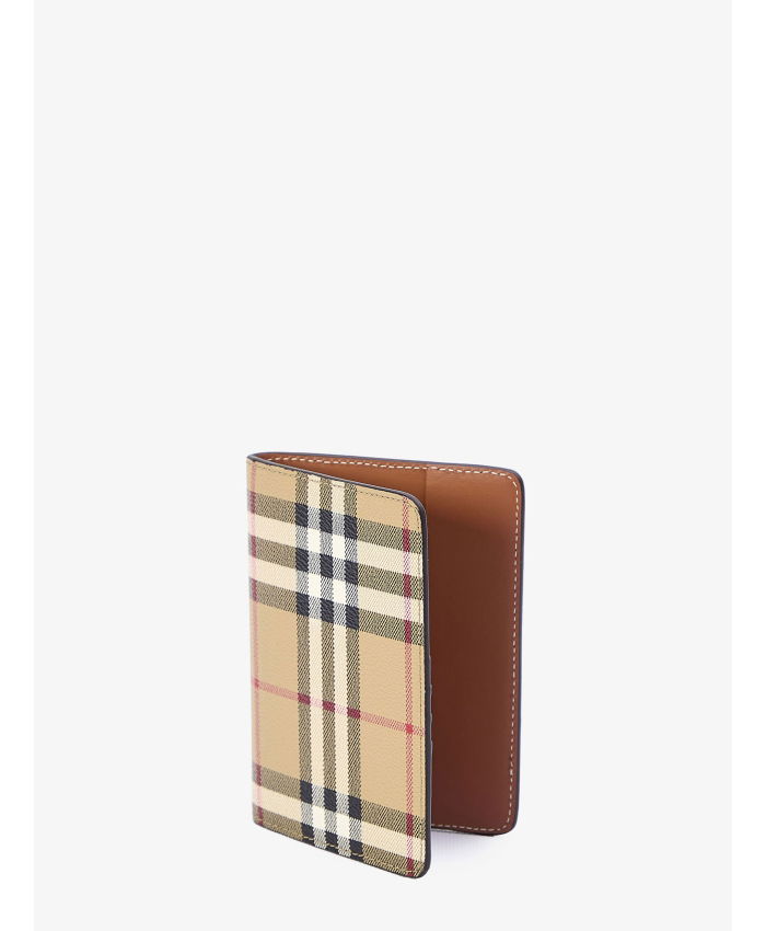 BURBERRY - Check Passport Holder