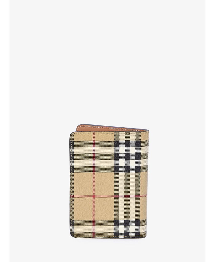 BURBERRY - Check Passport Holder