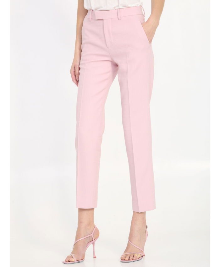 BURBERRY - Wool tailored trousers