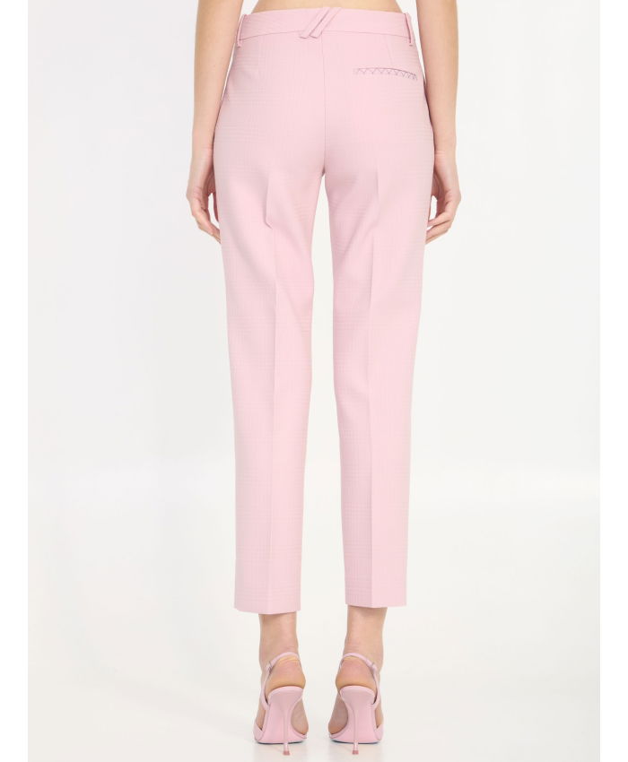 BURBERRY - Wool tailored trousers