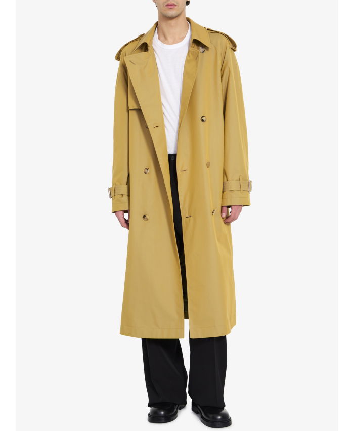 BURBERRY - Gabardine long trench coat