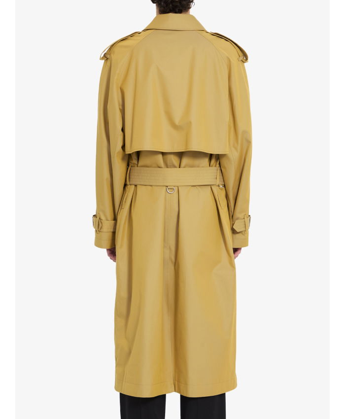 BURBERRY - Gabardine long trench coat