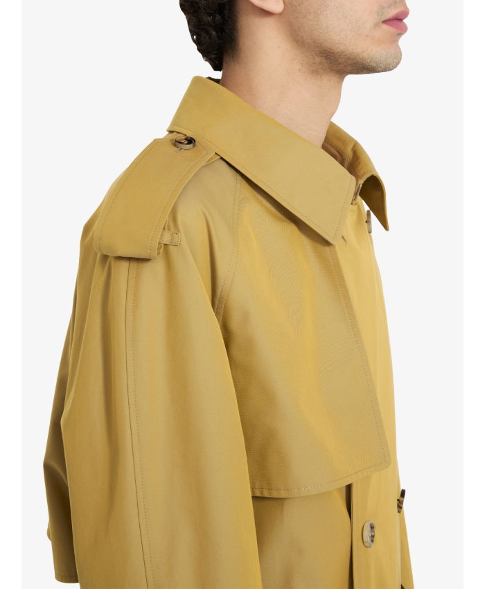 BURBERRY - Gabardine long trench coat