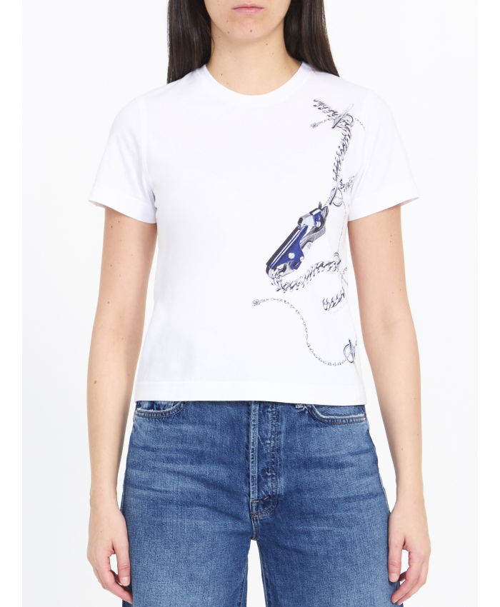 BURBERRY - Knight motif t-shirt