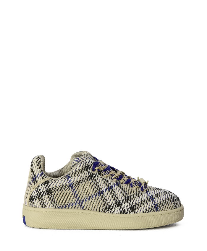 BURBERRY - Check Knit Box sneakers