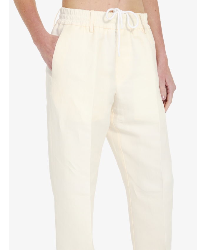 BURBERRY - Canvas pants