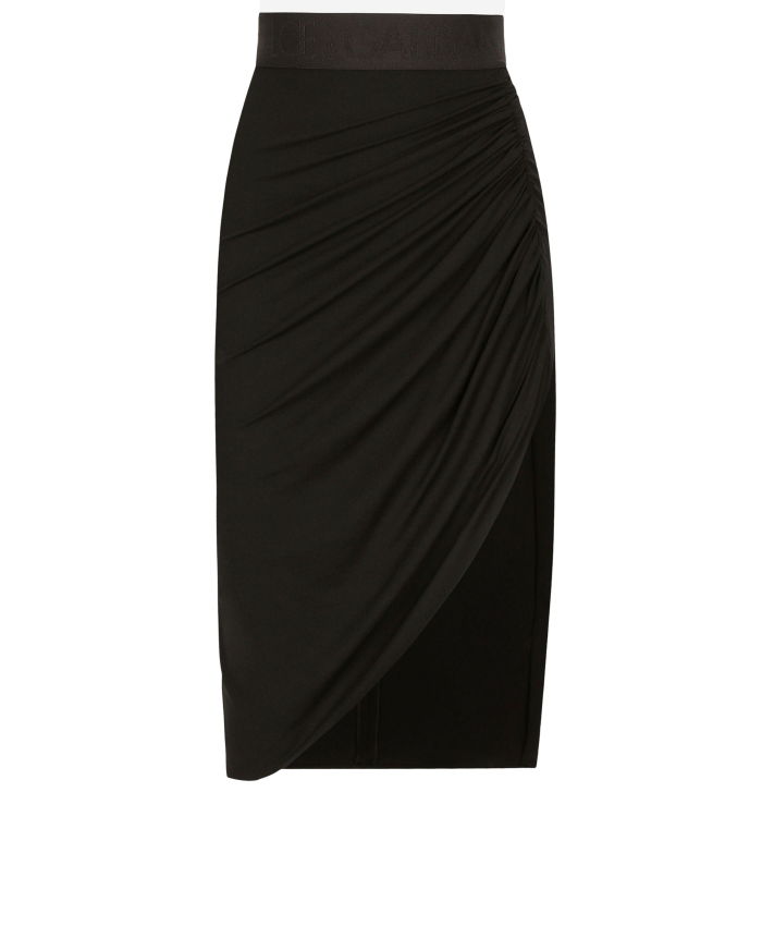 DOLCE&GABBANA - Asymmetrical skirt in jersey