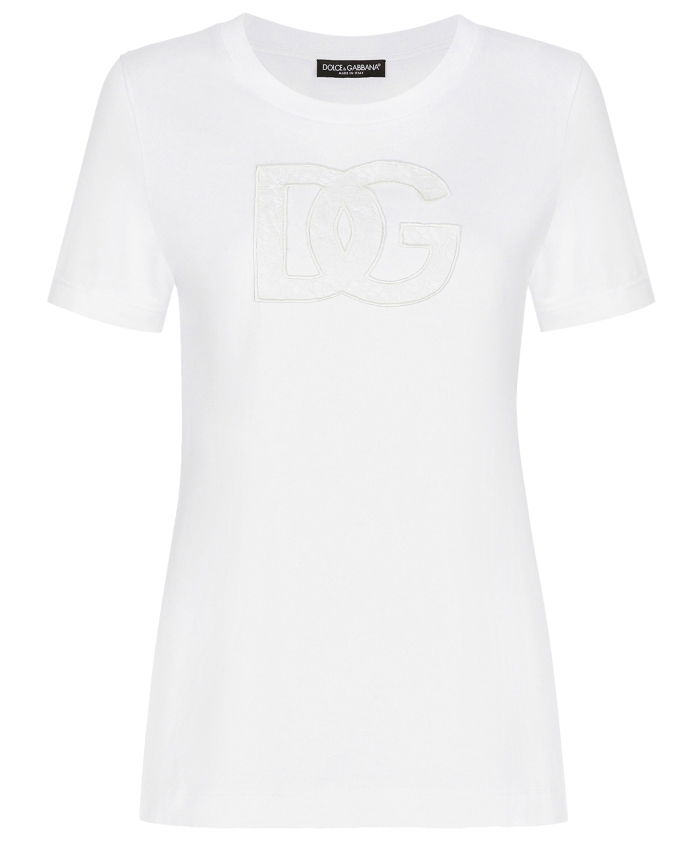 DOLCE&GABBANA - T-shirt with DG logo