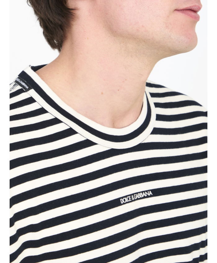 DOLCE&GABBANA - Striped t-shirt