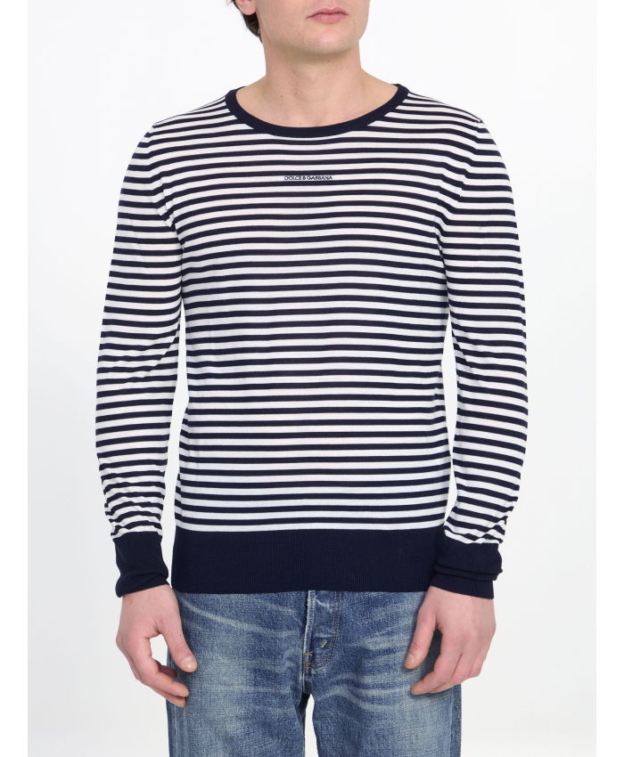 DOLCE&GABBANA - Striped jumper