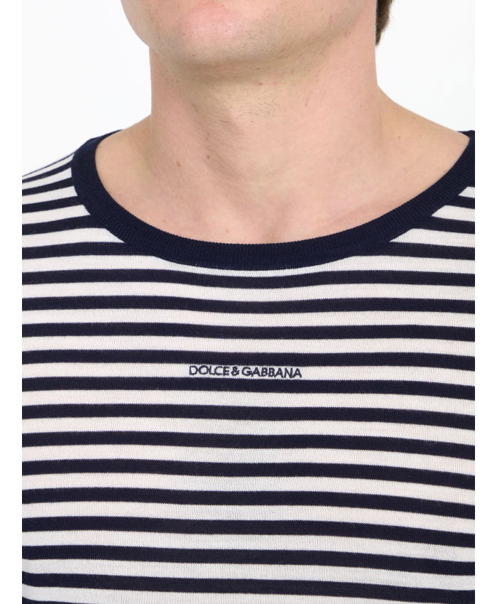 DOLCE&GABBANA - Striped jumper