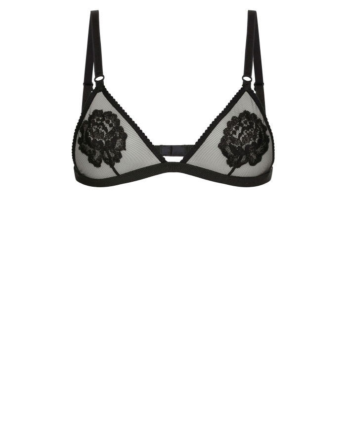 DOLCE&GABBANA - Lace and tulle bra