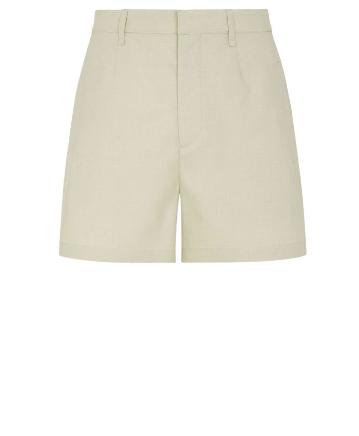 FENDI - Wool bermuda shorts