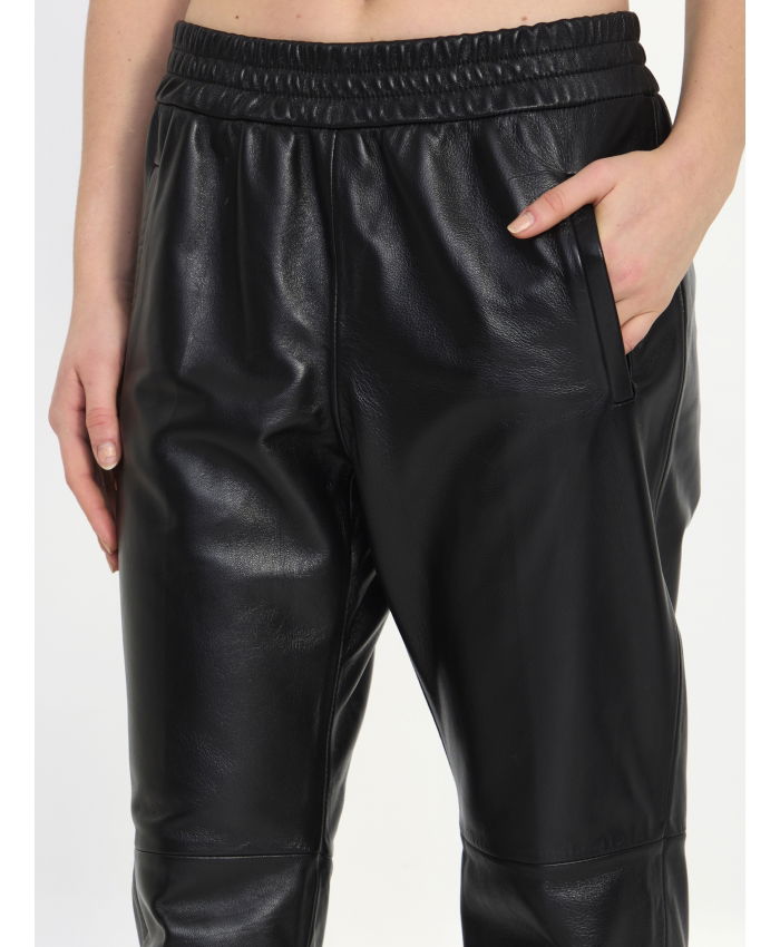 GOLDEN GOOSE - Leather pants