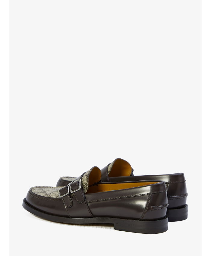 GUCCI - Buckle loafers with GG