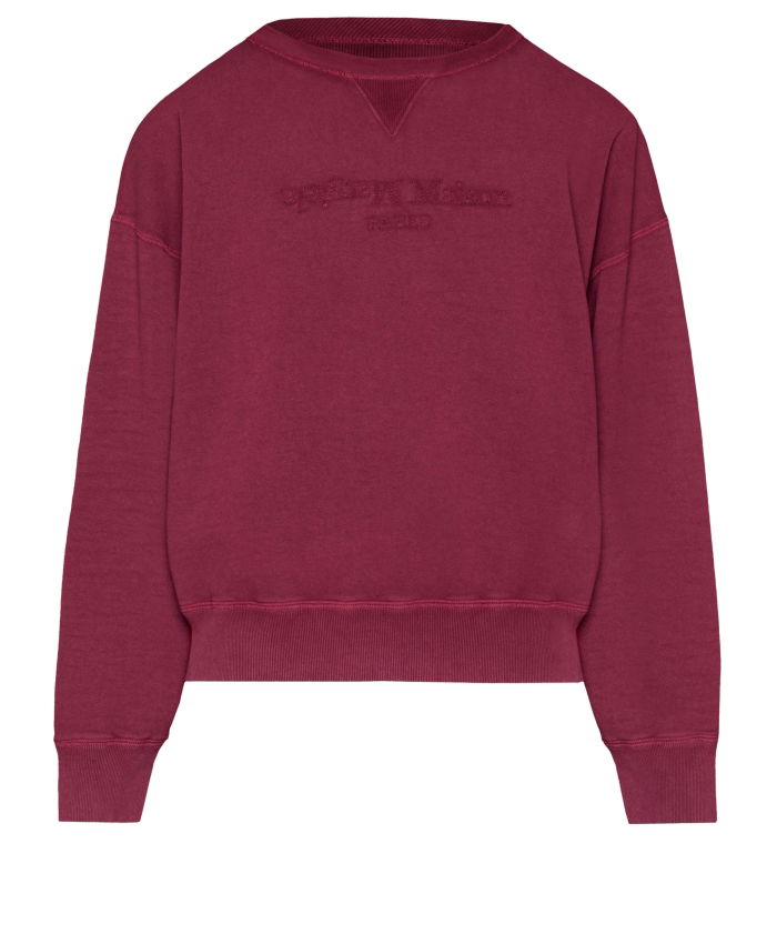 MAISON MARGIELA - Reverse logo sweatshirt