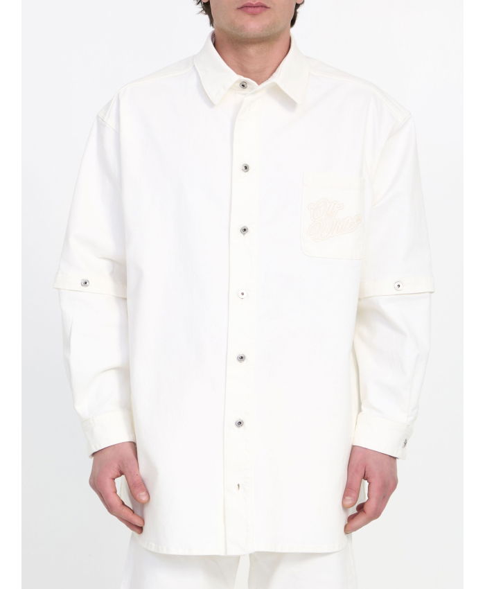 OFF WHITE - 90s Logo overshirt