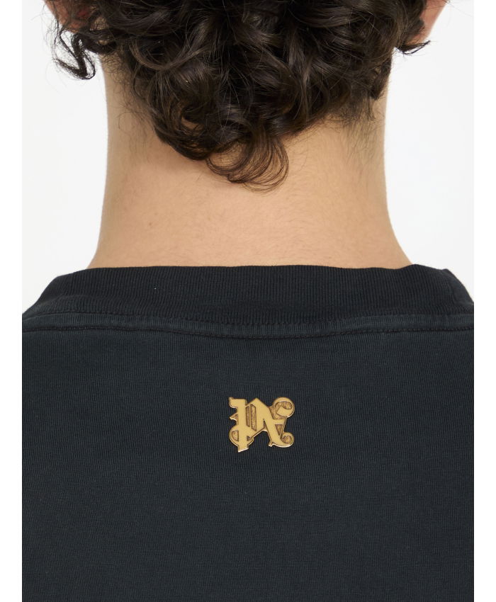 PALM ANGELS - Burning Monogram t-shirt