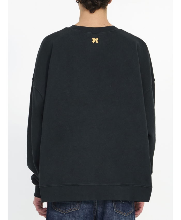 PALM ANGELS - Burning Monogram sweatshirt