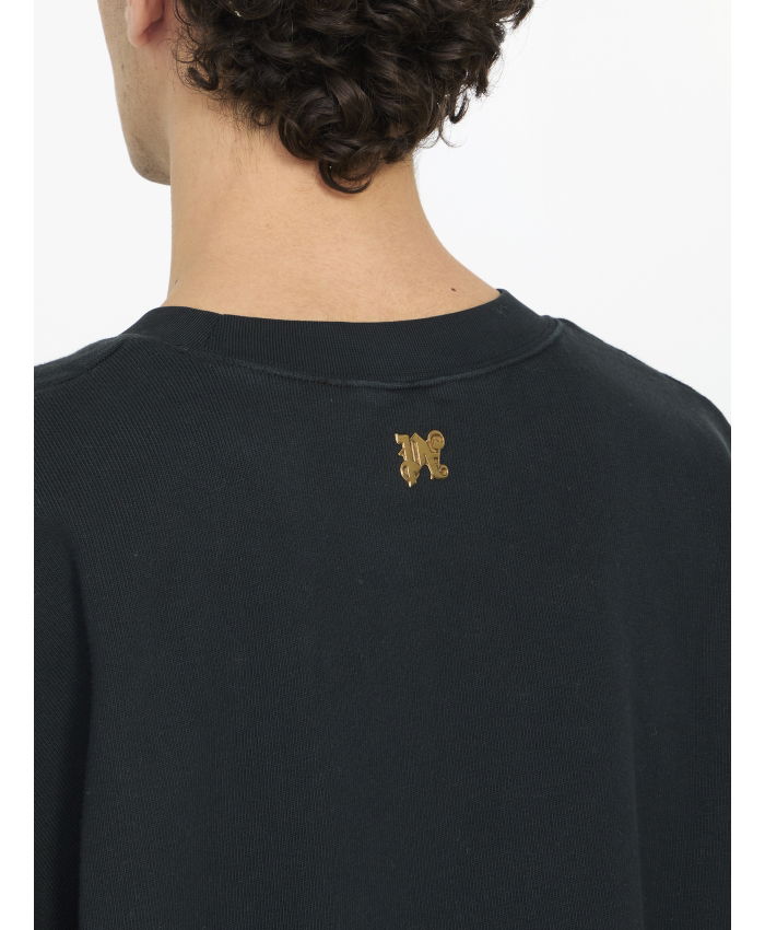 PALM ANGELS - Burning Monogram sweatshirt