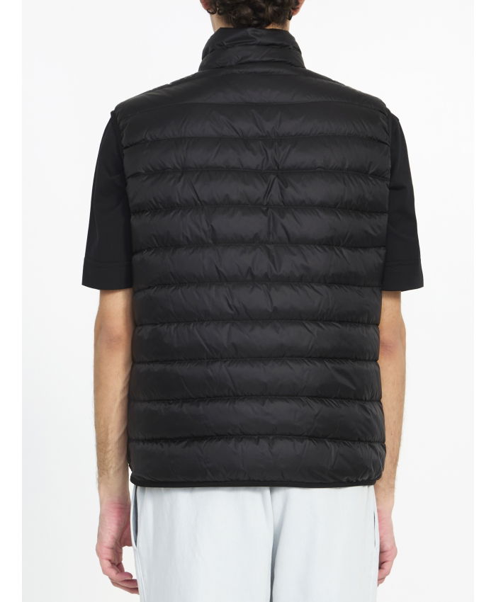 PALM ANGELS - Padded vest with logo