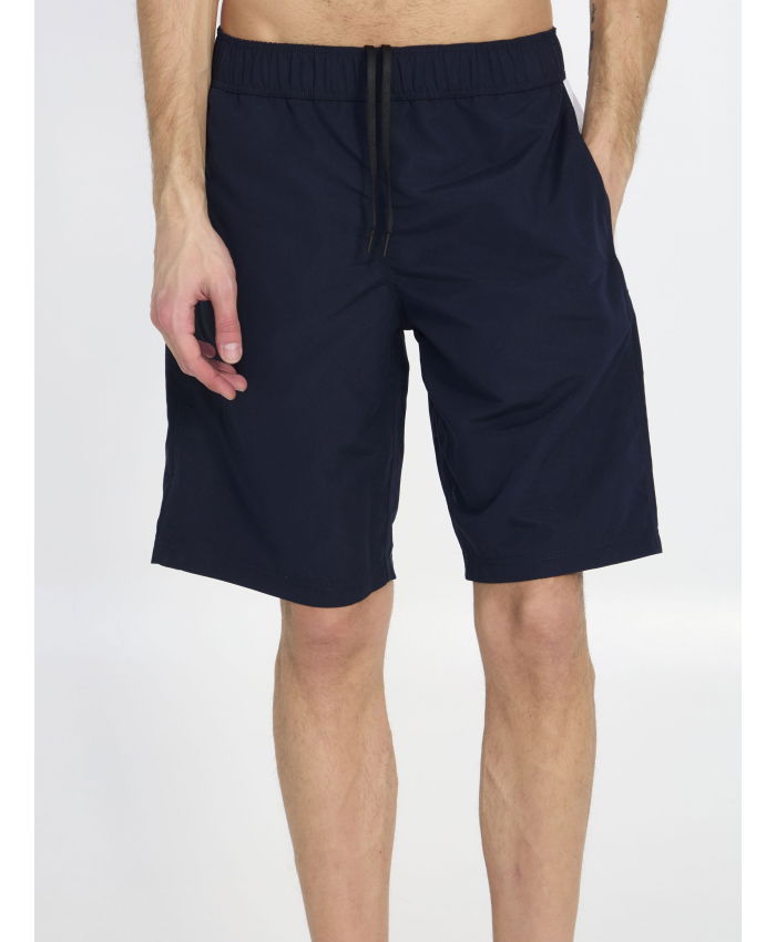 PALM ANGELS - Overlogo swimshorts