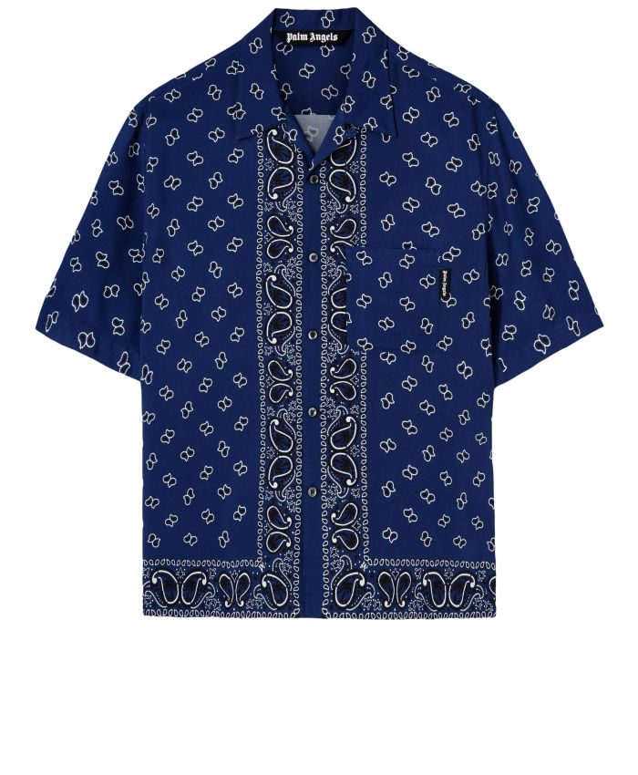 PALM ANGELS - Paisley print shirt