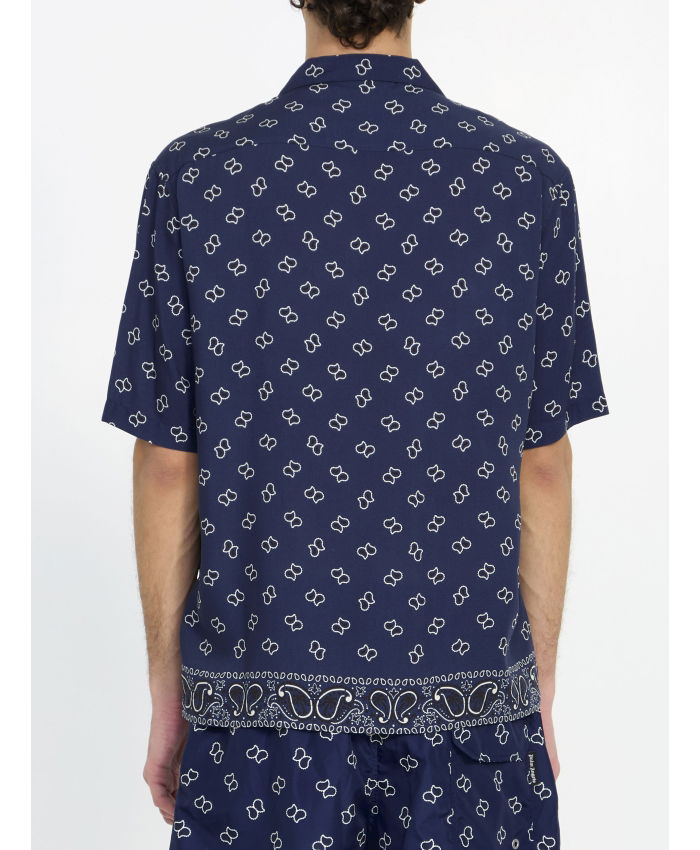 PALM ANGELS - Paisley print shirt