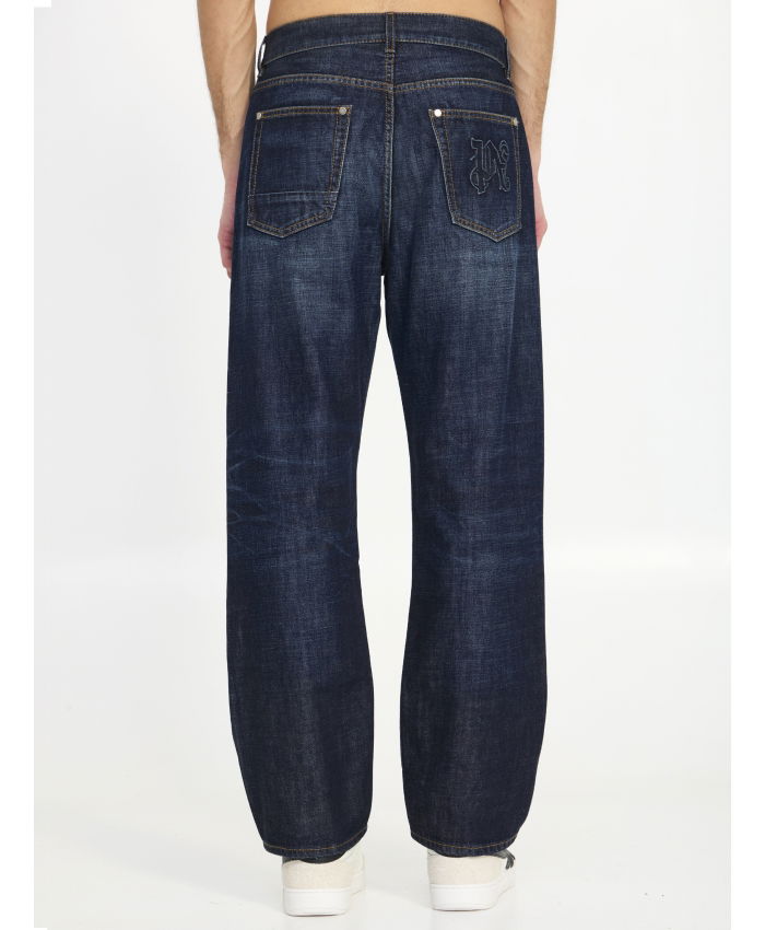 PALM ANGELS - Workwear Monogram jeans