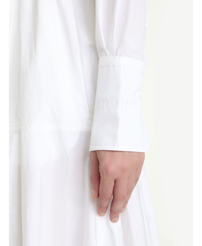 PATOU - Shirt dress in cotton