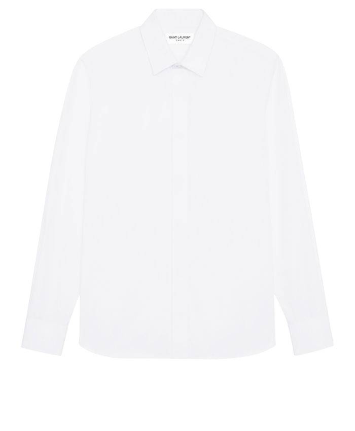 SAINT LAURENT - Yves collar shirt