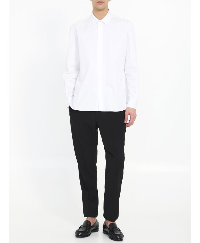 SAINT LAURENT - Yves collar shirt