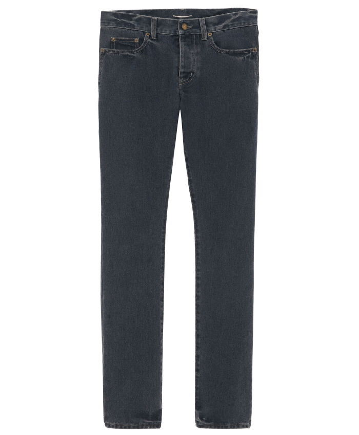 SAINT LAURENT - Jeans in denim