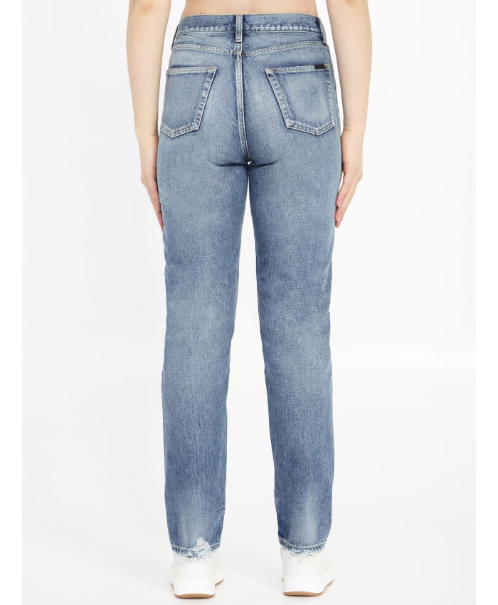 SAINT LAURENT - Slim fit denim jeans