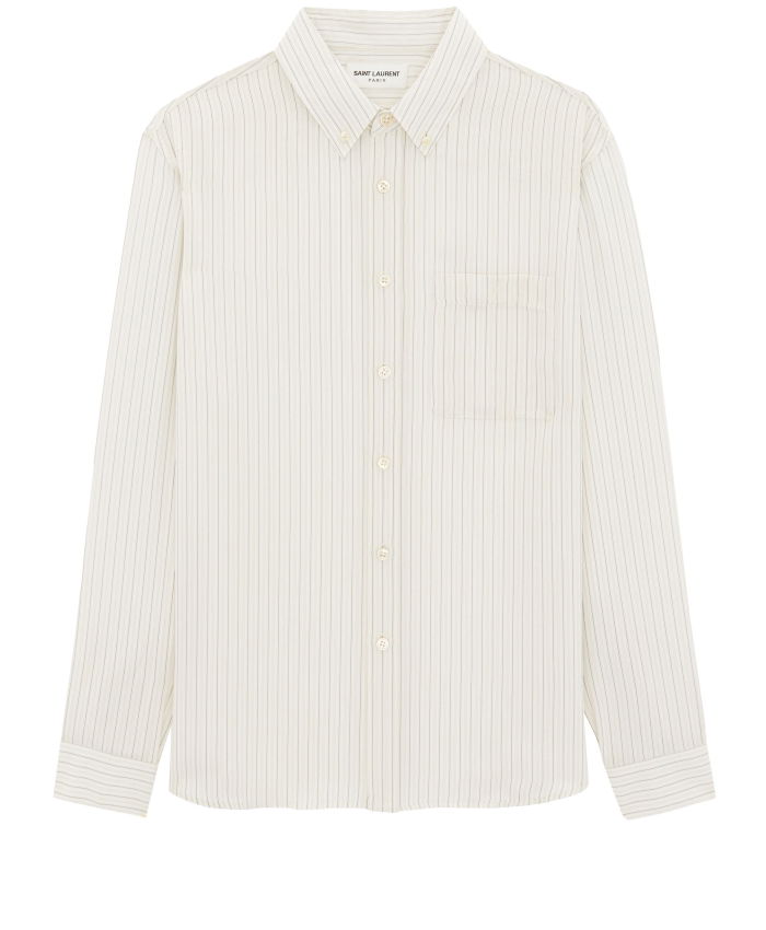 SAINT LAURENT - Cassandre shirt