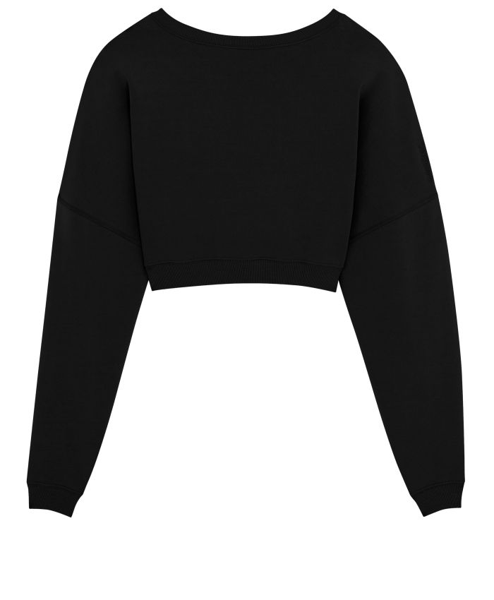 SAINT LAURENT - Saint Laurent cropped sweatshirt