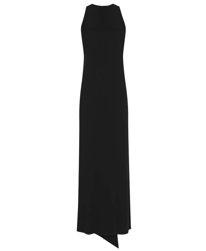 SAINT LAURENT - Crepe satin dress